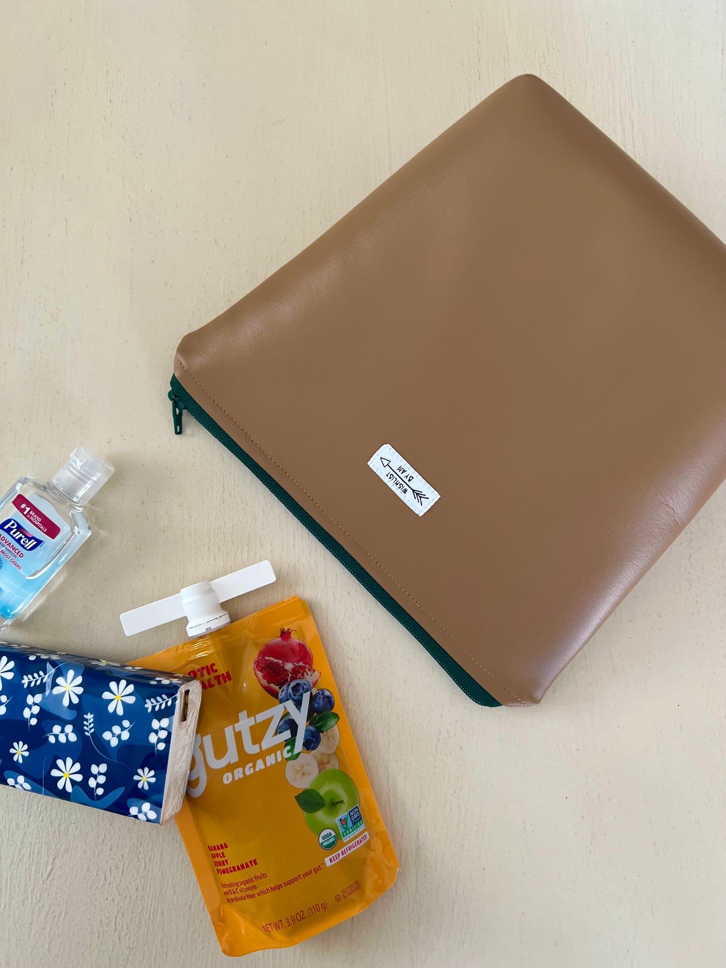 Customizable Pouch (Camel)