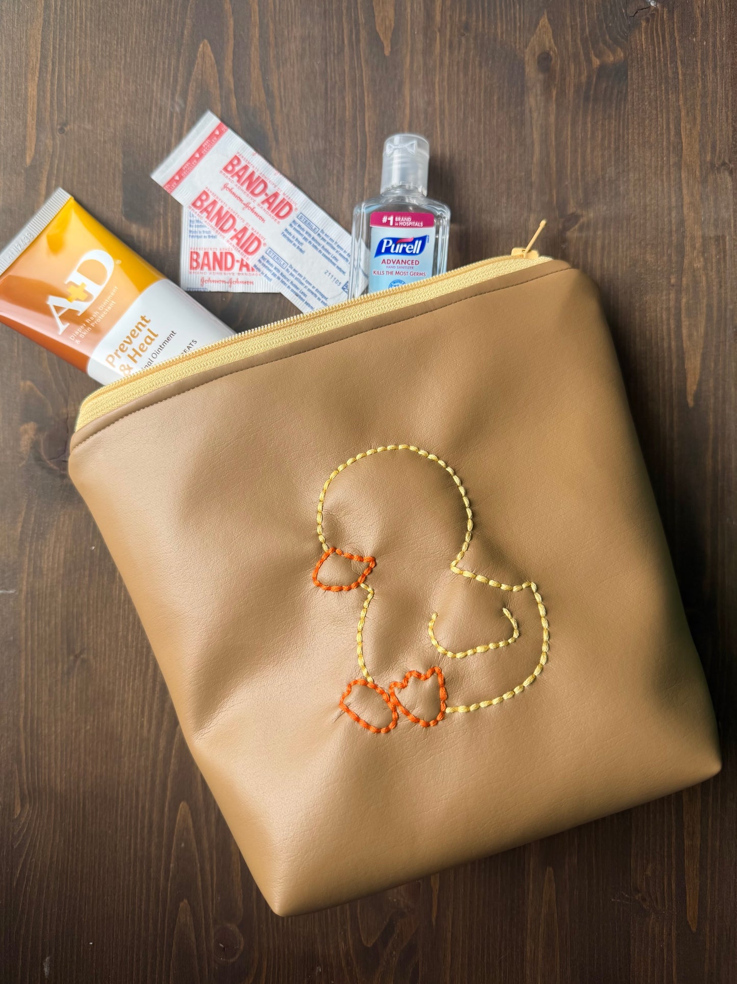 Icon Embroidered Pouches (Baby Edition)