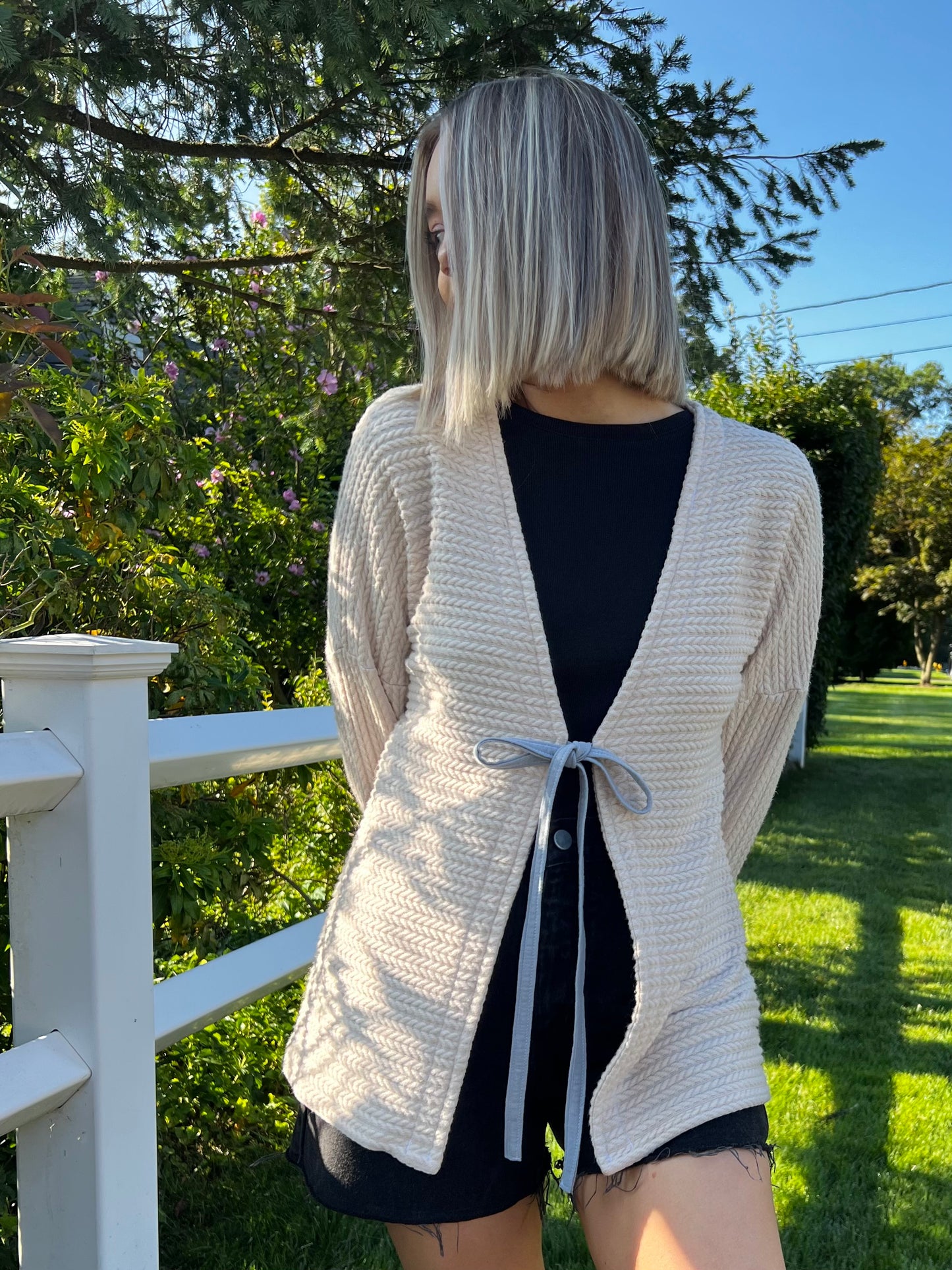 Autumn Tie-Front Cardigan