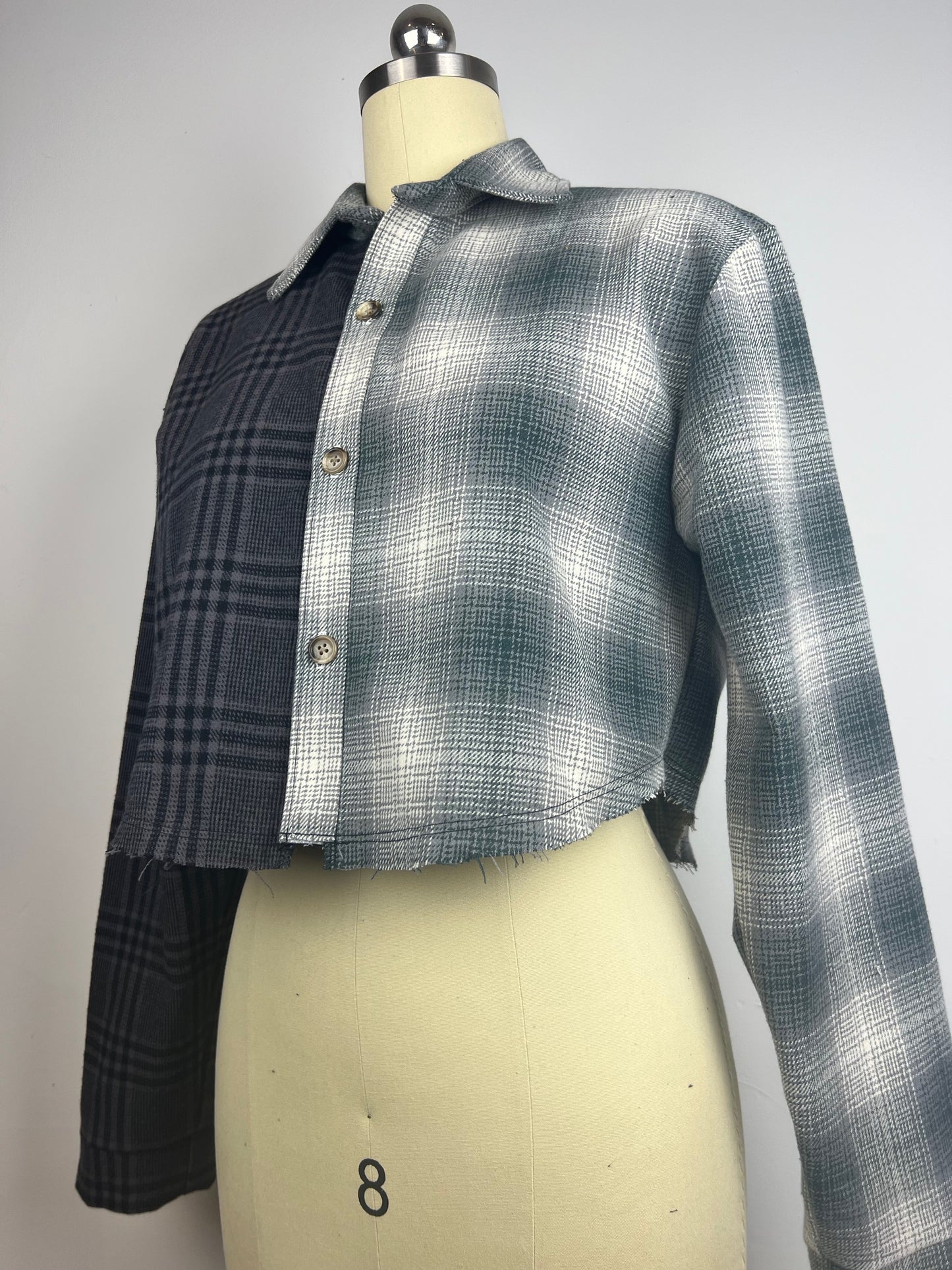 Cropped Boyfriend Flannel