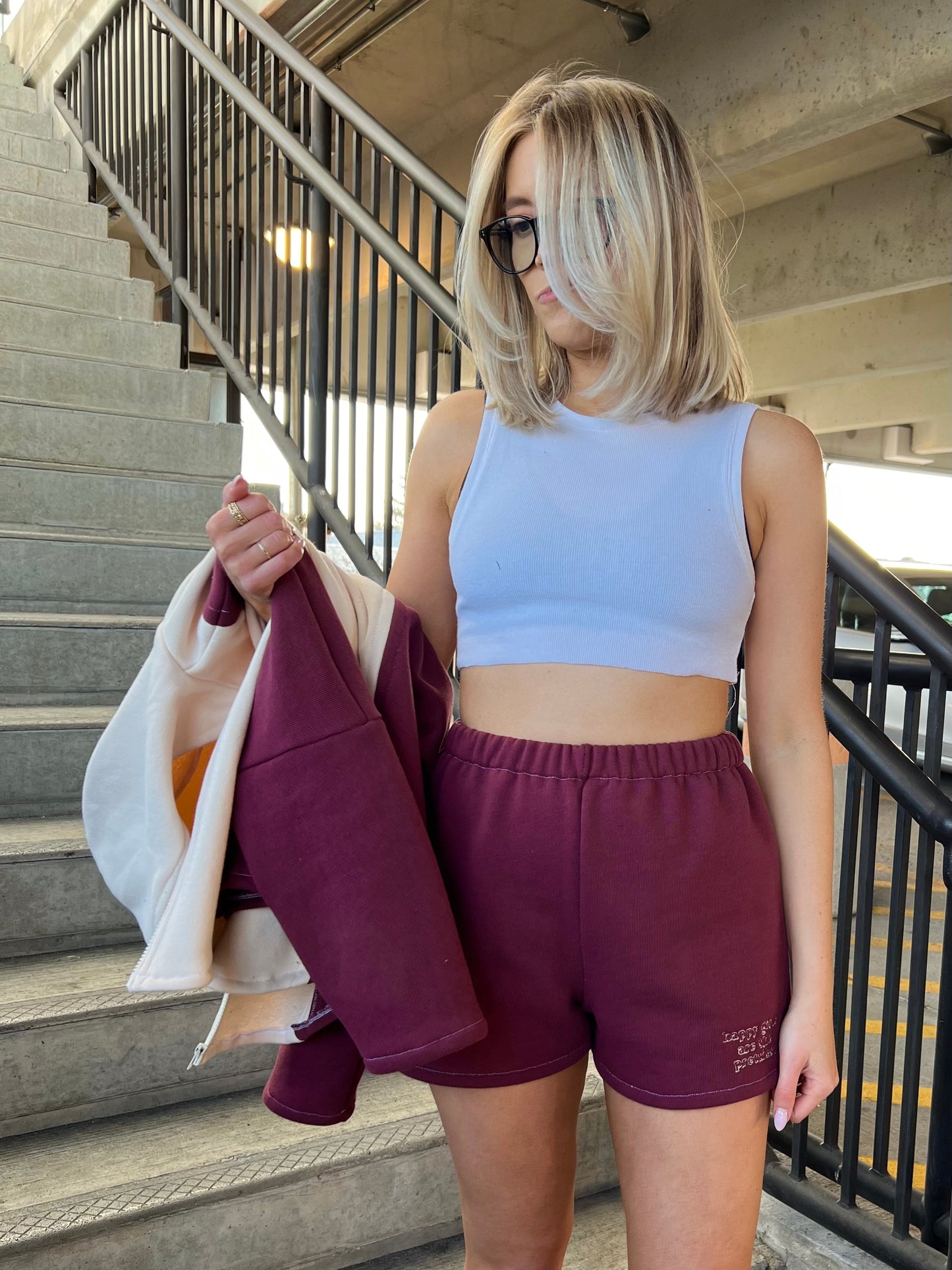 Happy Girls Sweat Short