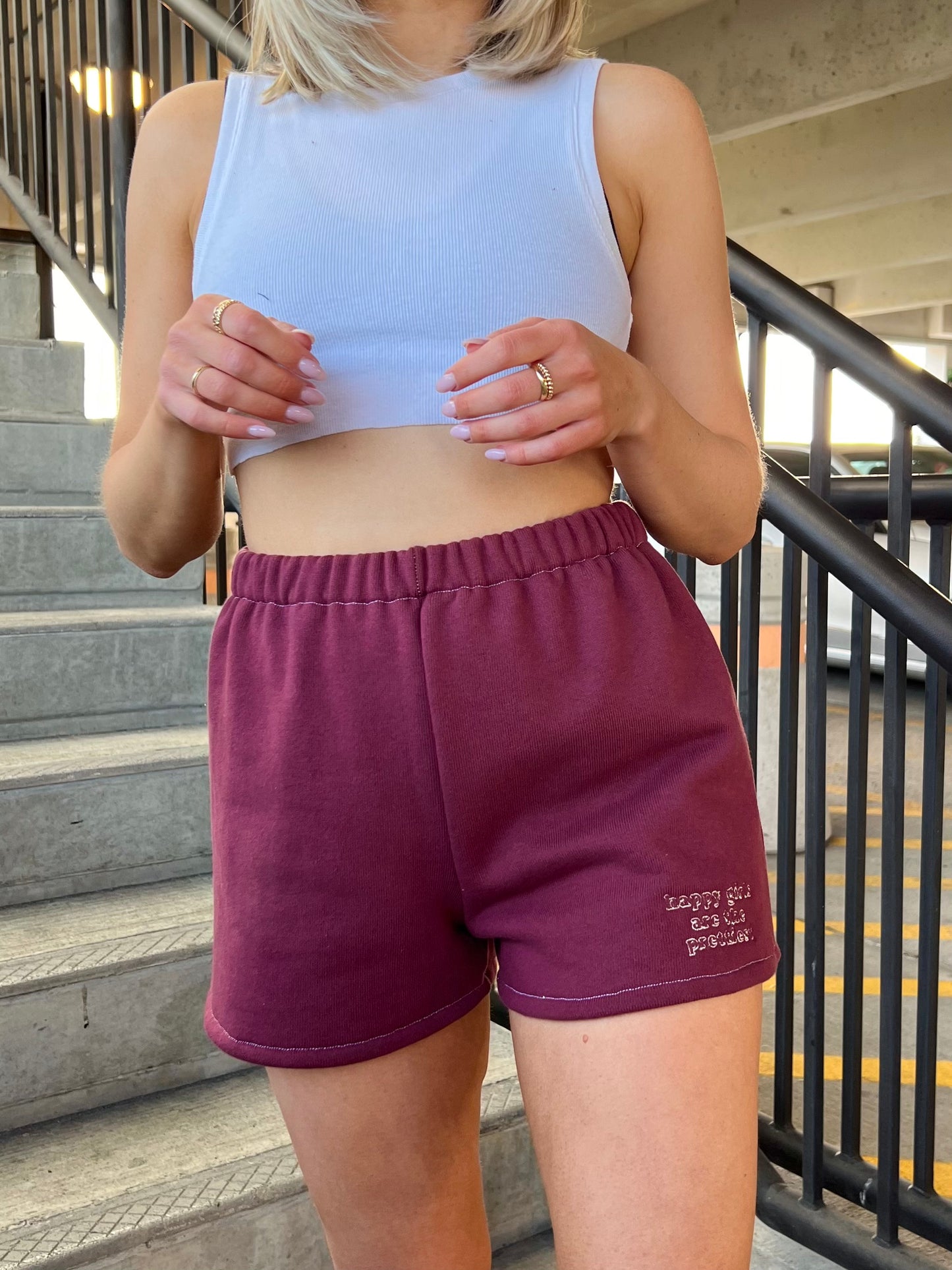 Happy Girls Sweat Short