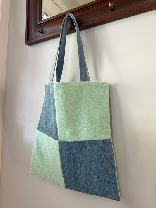 Checkered Tote