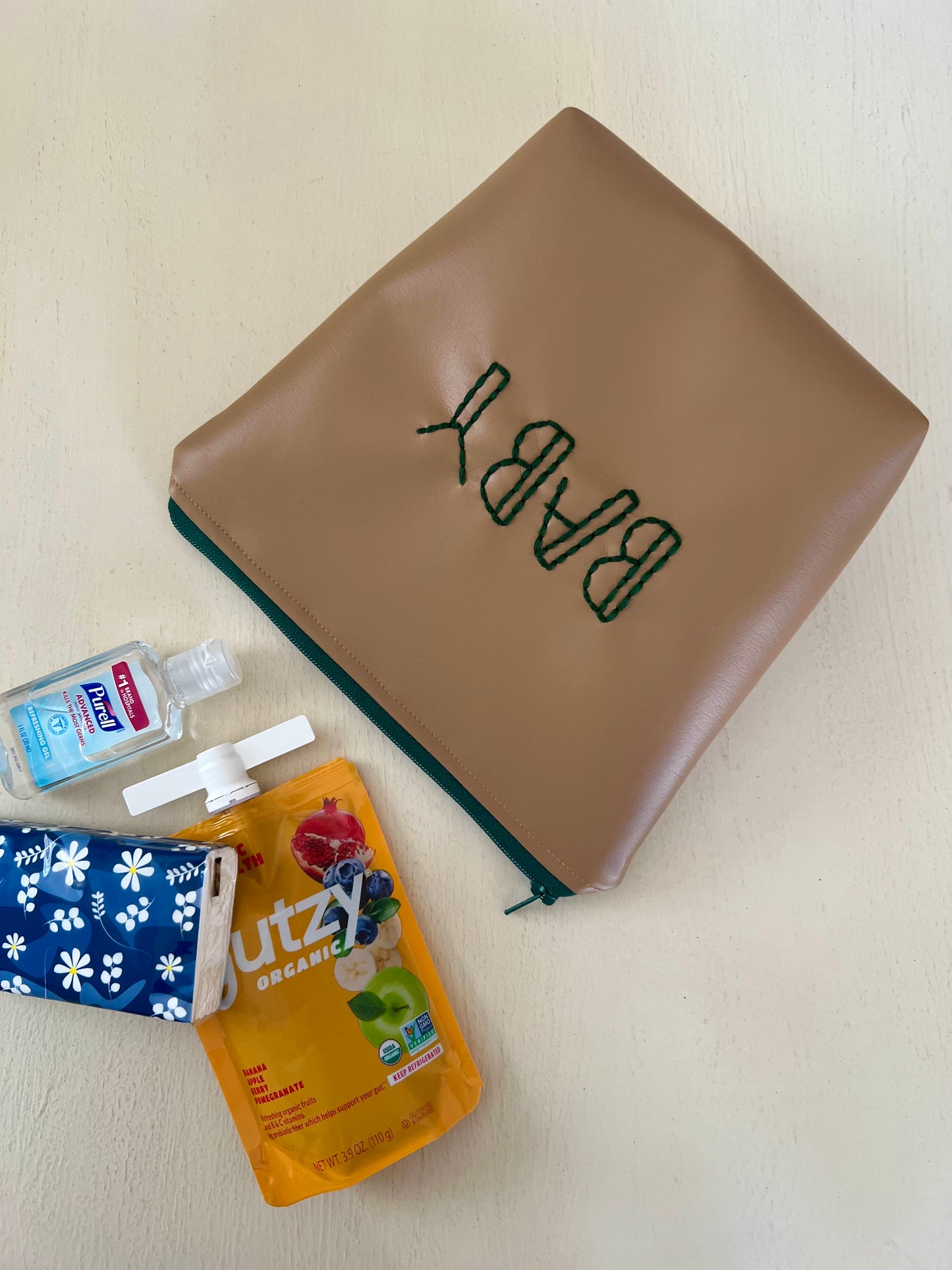 Customizable Pouch (Camel)