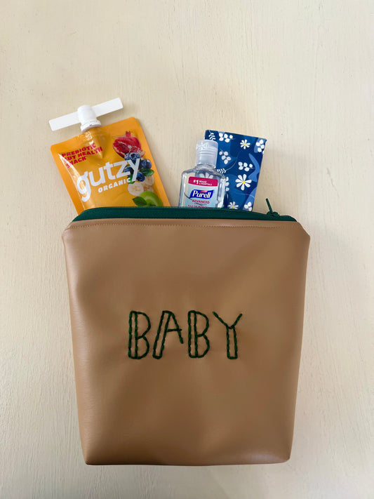 Customizable Pouch (Camel)