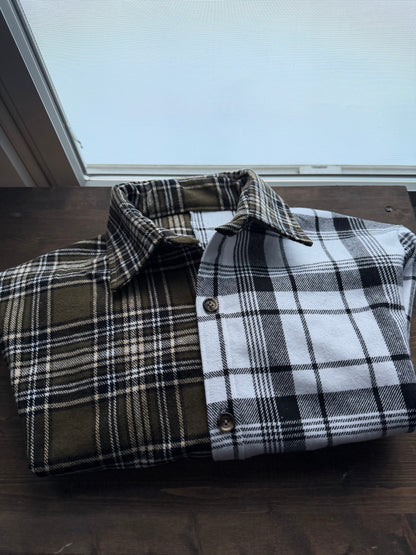 Cropped Boyfriend Flannel