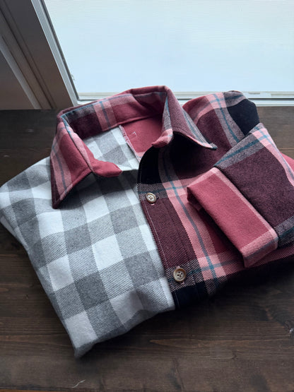 Cropped Boyfriend Flannel