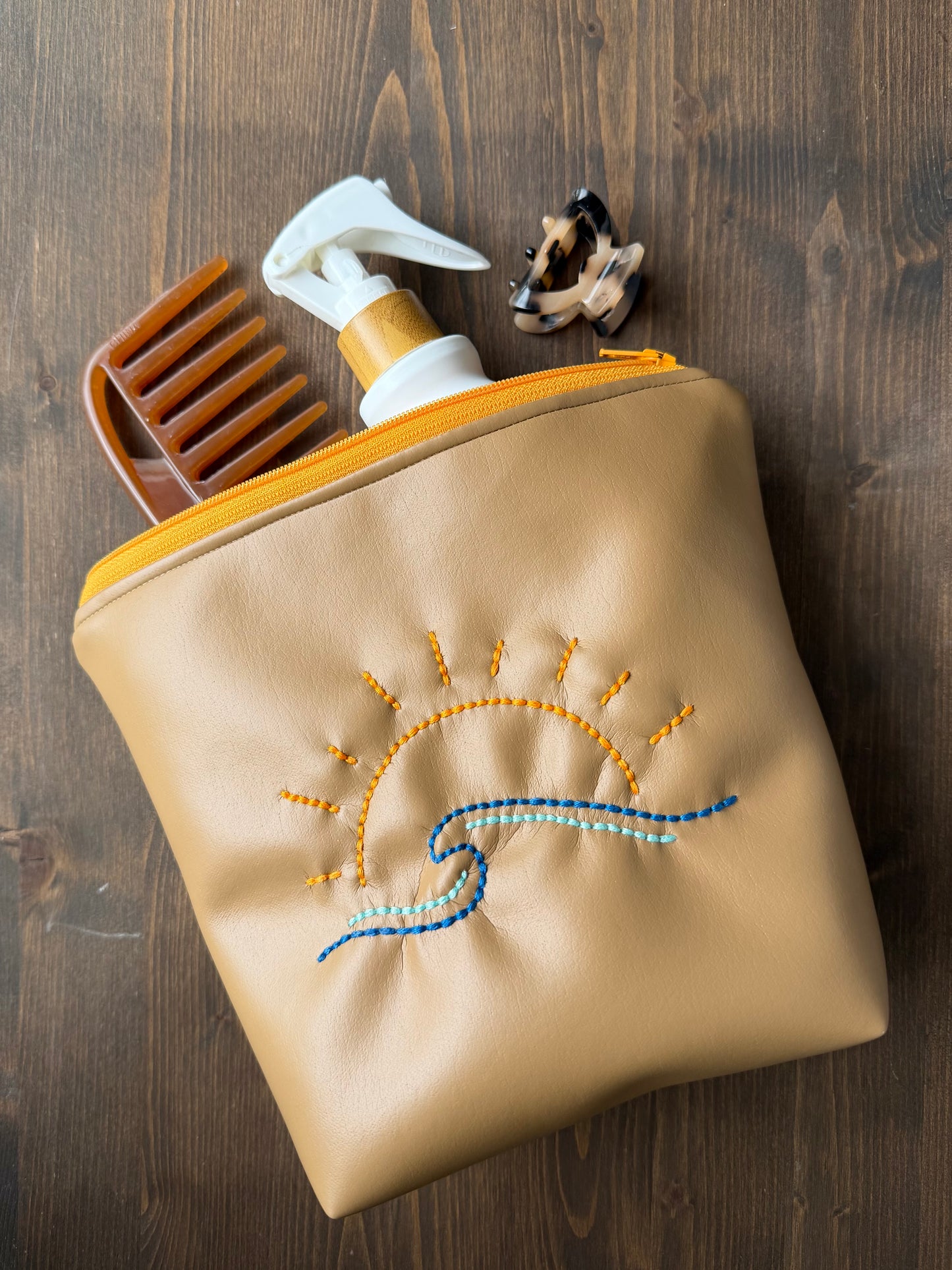 Icon Embroidered Pouches (Under The Sea Edition)