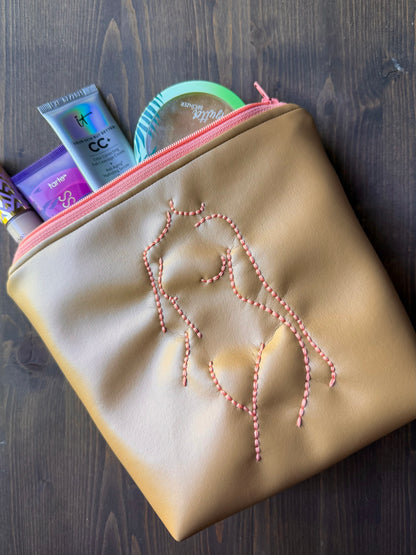 Icon Embroidered Pouches (Silhouette Edition)