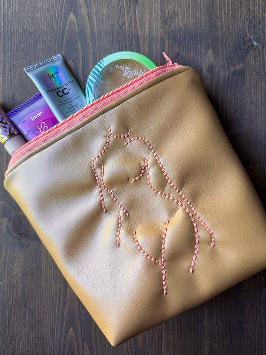 Icon Embroidered Pouches (Silhouette Edition)