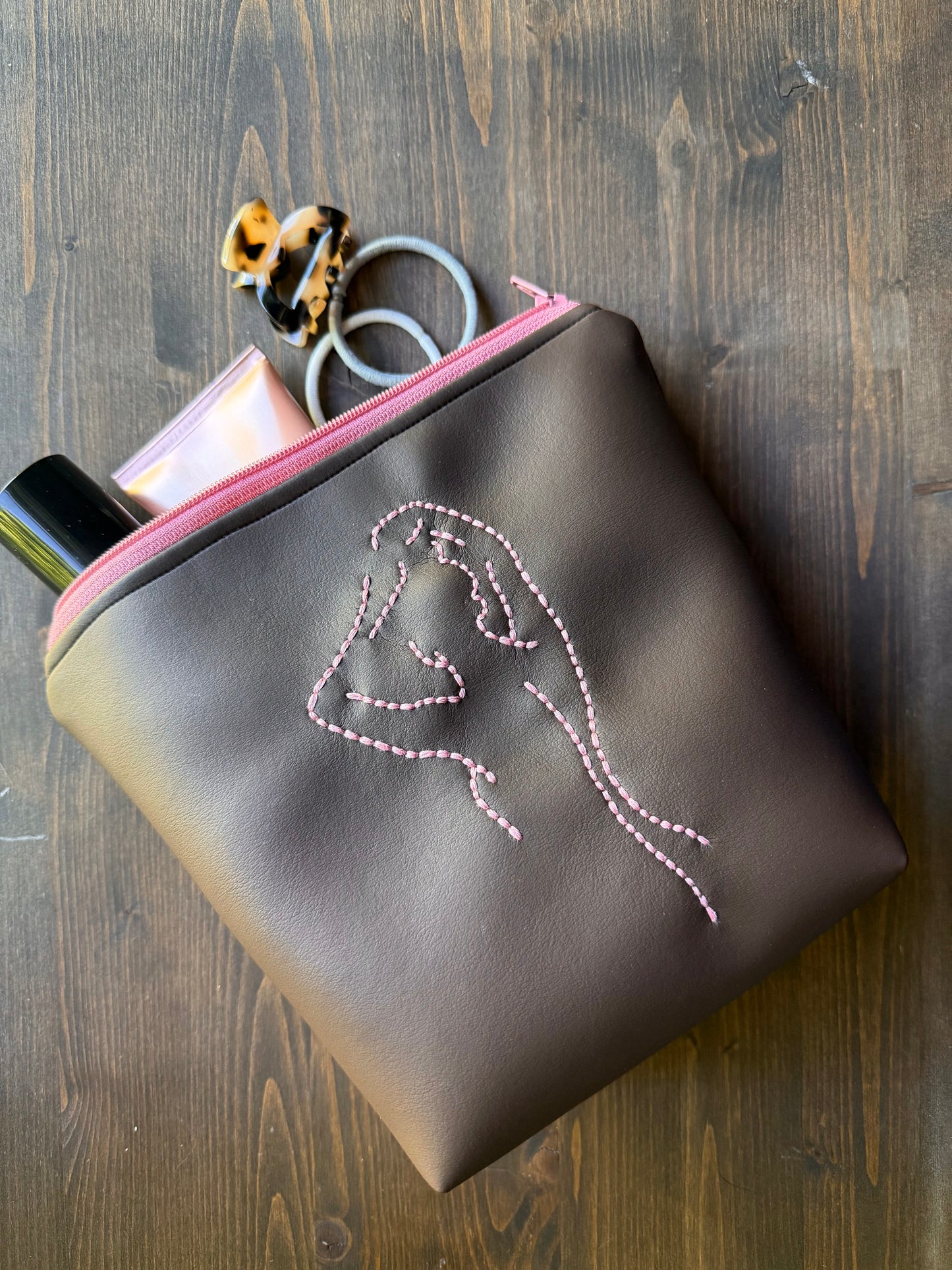 Icon Embroidered Pouches (Silhouette Edition)