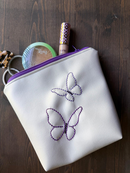 Icon Embroidered Pouches (Garden Party Edition)