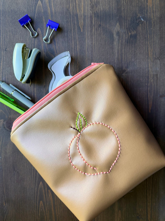 Icon Embroidered Pouches (Fruity Edition)