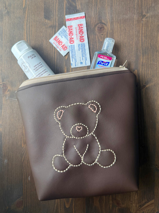 Icon Embroidered Pouches (Baby Edition)