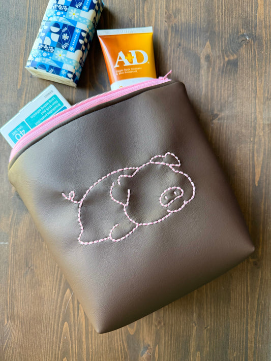 Icon Embroidered Pouches (Baby Edition)