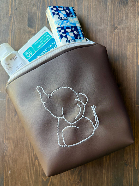 Icon Embroidered Pouches (Baby Edition)