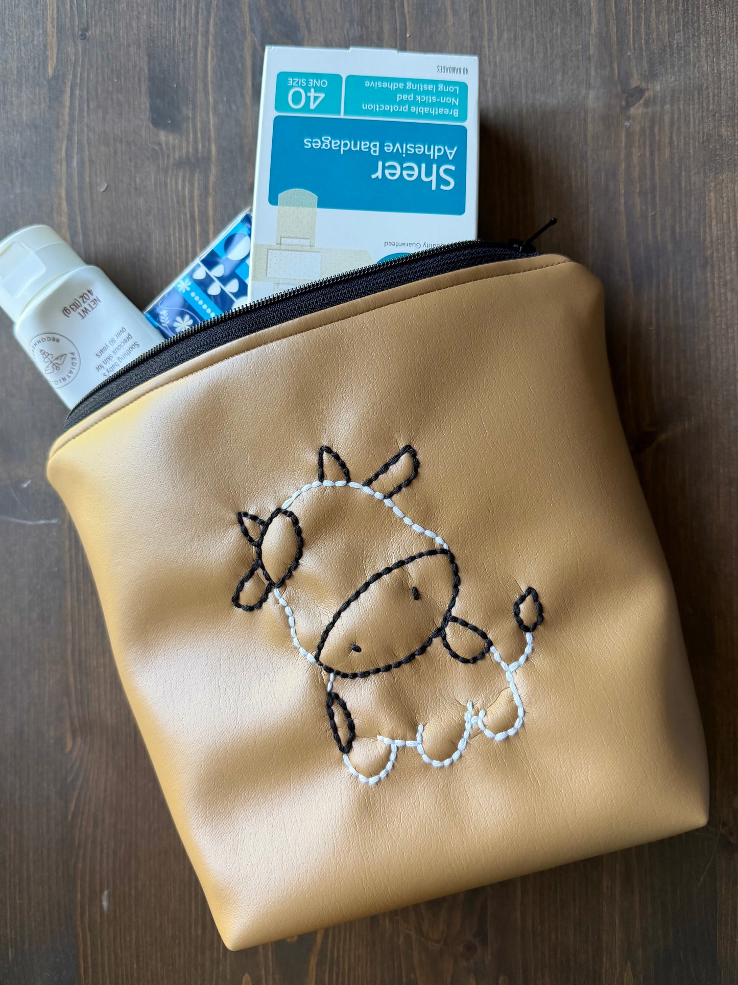 Icon Embroidered Pouches (Baby Edition)