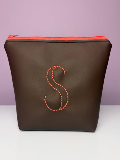 Icon Embroidered Pouches (Initials Edition)