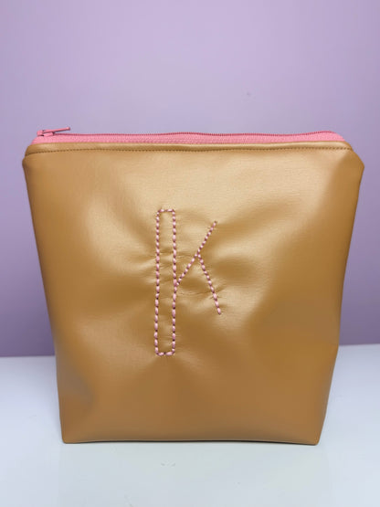 Icon Embroidered Pouches (Initials Edition)