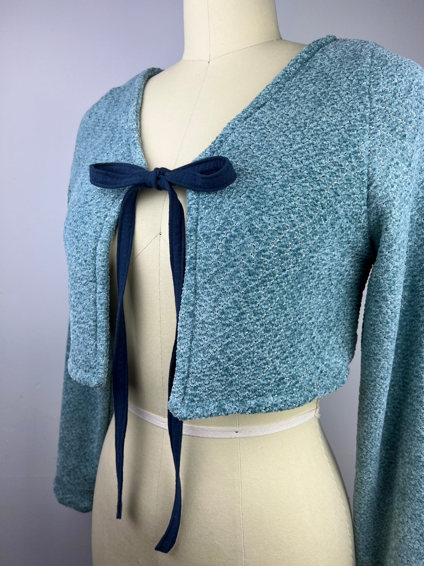 Bow Tie-Front Cardigan