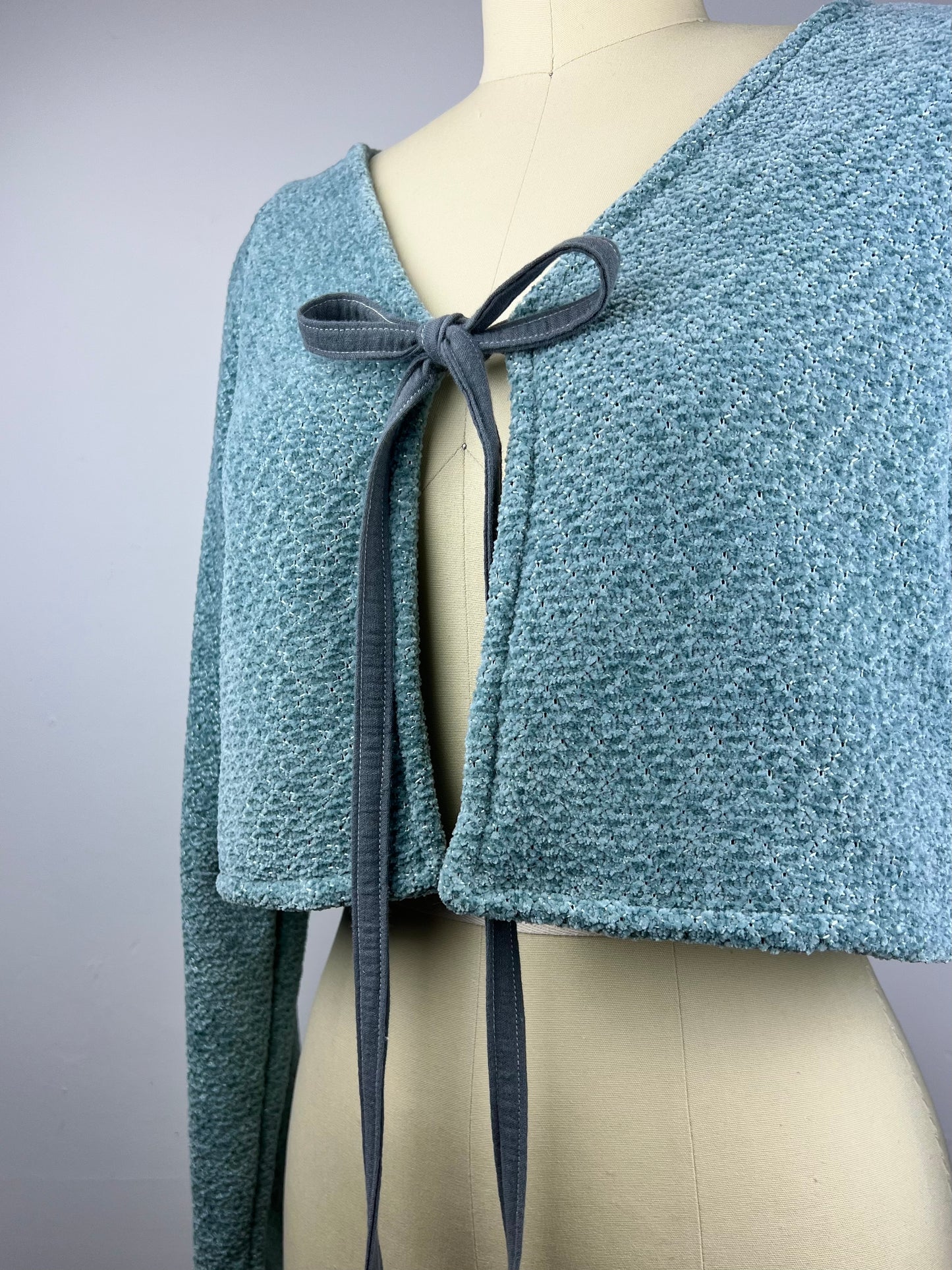 Bow Tie-Front Cardigan