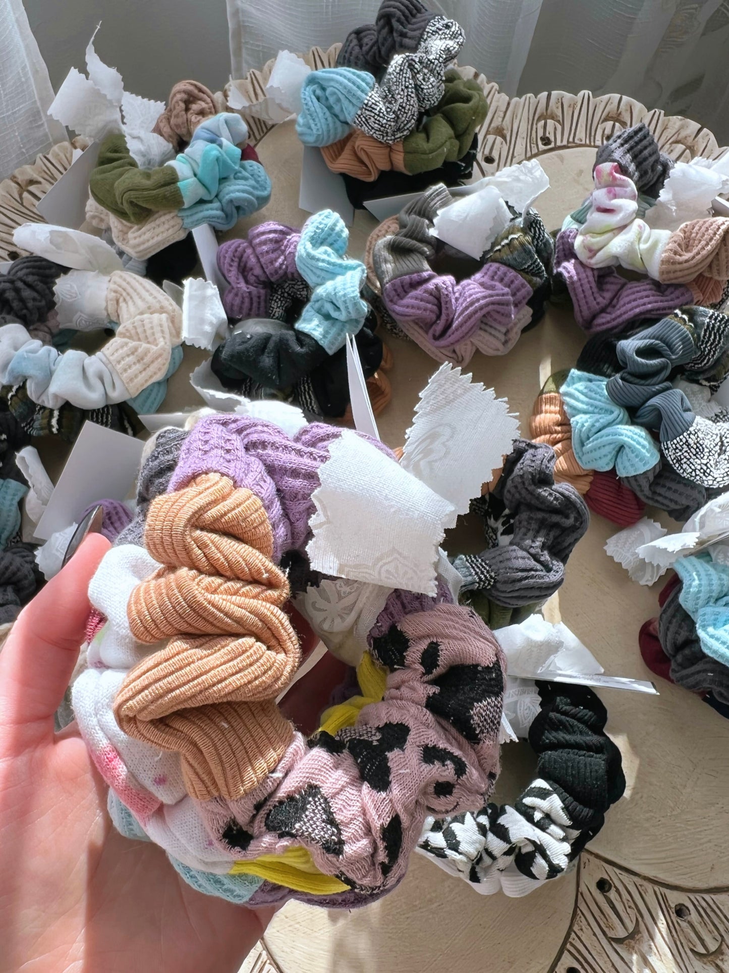 Surprise Patchwork Scrunchie