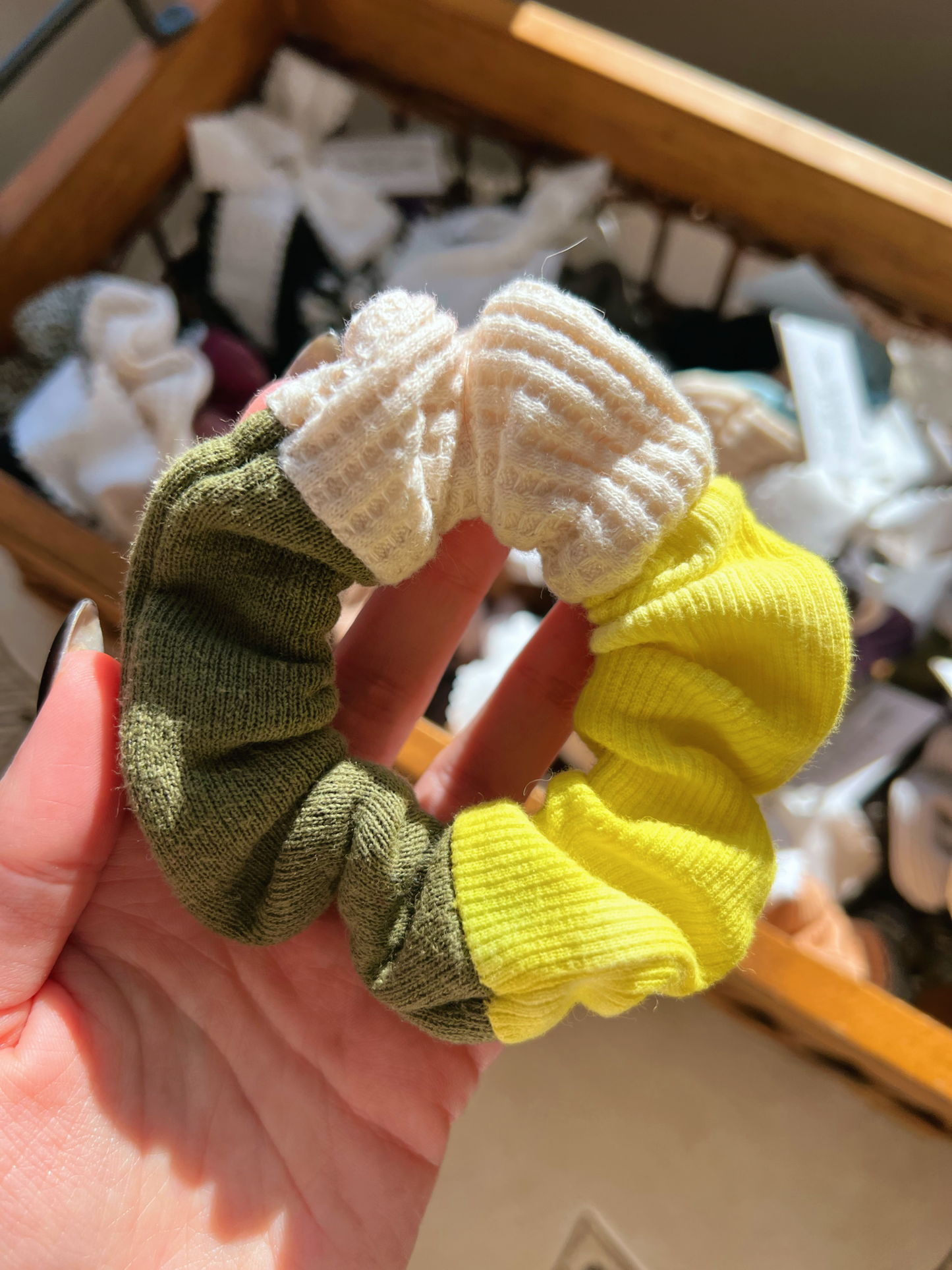 Surprise Patchwork Scrunchie