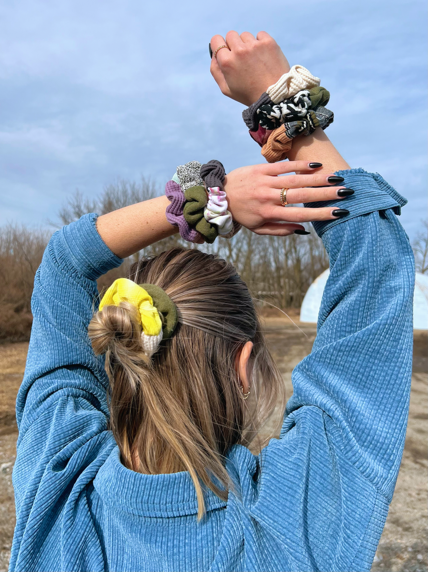 Surprise Patchwork Scrunchie